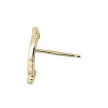 Load image into Gallery viewer, TIFFANY&Co. T Smile Mini Earrings Size Mini60150766 18K Yellow Gold