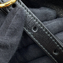 Load image into Gallery viewer, GUCCI 1955 Horsebit Baguette Shoulder Bag Black602118 Leather