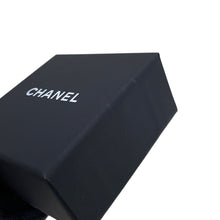 Load image into Gallery viewer, CHANEL CC Logo Metal Heart Earrings WhiteABD346 Metal