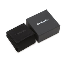 Load image into Gallery viewer, CHANEL CC Logo Metal Heart Earrings WhiteABD346 Metal