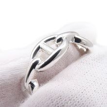 将图像加载到图库查看器中,HERMES Chaine d'Ancre Anchene Ring Size PM/59/#19 SV925