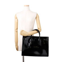 Load image into Gallery viewer, SAINT LAURENT PARIS Saint Laurent Paris Large Sac de Jules Black631526 Patent Leather