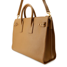 Load image into Gallery viewer, SAINT LAURENT PARIS Saint Laurent Paris Large Sac de Jules Brown737586 Leather