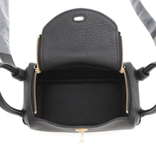 将图像加载到图库查看器中,HERMES Lindy Black Taurillon Clemence Size Mini