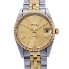 Load image into Gallery viewer, TUDOR Prince Oyster Date W34mm Stainless Steel K18YG Gold Plated Gold Dial74033