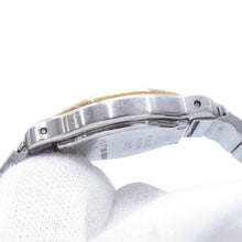 将图像加载到图库查看器中,CARTIER Santos Octagon SM W25mm Stainless Steel K18YG Ivory DialW2001683