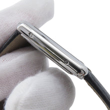将图像加载到图库查看器中,CARTIER Tank must LM H33.7mm×W25.5mm Stainless Steel Leather Silver DialWSTA0041