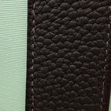 将图像加载到图库查看器中,HERMES Garden Party VertPeppermint/Marron Toile Offiche Negonda Leather Size PM