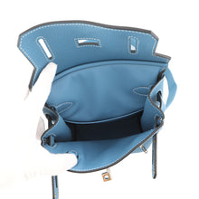 Load image into Gallery viewer, HERMES Akkad New Blue Jean Togo Leather Size PM