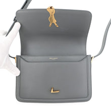 Load image into Gallery viewer, SAINT LAURENT PARIS Solferino Shoulder Bag Gray634305 Leather Size Medium