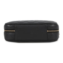 Load image into Gallery viewer, CHANEL Matelasse 2WAY Handbag Black Caviar Leather