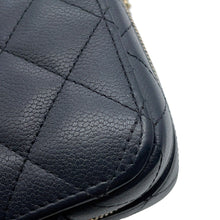 Load image into Gallery viewer, CHANEL Matelasse 2WAY Handbag Black Caviar Leather