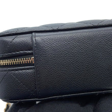 Load image into Gallery viewer, CHANEL Matelasse 2WAY Handbag Black Caviar Leather