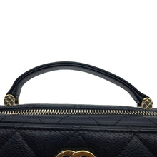 Load image into Gallery viewer, CHANEL Matelasse 2WAY Handbag Black Caviar Leather