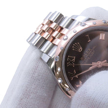 Load image into Gallery viewer, ROLEX Datejust Diamond Bezel W31mm Stainless Steel K18PG Chocolate Dial278341RBR