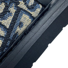 Load image into Gallery viewer, Dior Oblique Aqua Sandals Navy3SA135ZSA_H561 Canvas Rubber Size 41