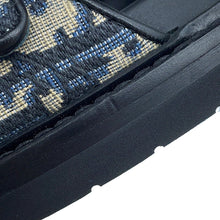 Load image into Gallery viewer, Dior Oblique Aqua Sandals Navy3SA135ZSA_H561 Canvas Rubber Size 41