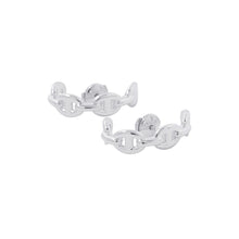 将图像加载到图库查看器中,HERMES Chaine d'Ancre Earrings Size TPM SV925