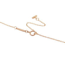 将图像加载到图库查看器中,TIFFANY&Co. T Smile Necklace Size Mini62617772 18K Pink Gold