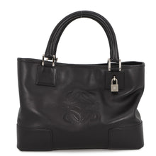 Load image into Gallery viewer, LOEWE Fusta Handbag Black Leather