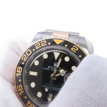 Load image into Gallery viewer, ROLEX GMT Master W40mm Stainless Steel K18YG Black Dial116713LN