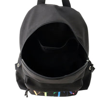 Load image into Gallery viewer, Valentino Garavani VLTN Logo Backpack Black/Multicolor Nylon