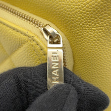 Load image into Gallery viewer, CHANEL Matelasse Drawstring Bag ChainShoulder YellowAP2913 Caviar Leather