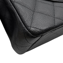Load image into Gallery viewer, CHANEL Matelasse Double Flap ChainShoulder BlackA58601 Caviar Leather Size 34