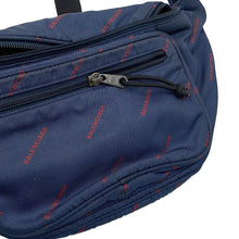 Load image into Gallery viewer, BALENCIAGA Explorer Belt Pack Crossbody Bag Navy/Red482389 Nylon
