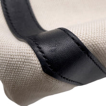 Load image into Gallery viewer, Valentino Garavani VLTN Lock Studded Tote Bag Ivory/BlackTW2B0D21FWB Canvas Leather