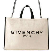 Load image into Gallery viewer, Givenchy G-TOTE 2WAYBag Ivory/BlackBB50N0B1H1 105 Coating canvas