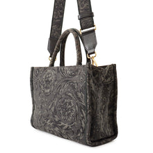 Load image into Gallery viewer, Barocco Athena 2WAY Bag Gray/Black1011564/1A09741 Canvas Size Small