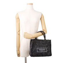 Load image into Gallery viewer, Barocco Athena 2WAY Bag Gray/Black1011564/1A09741 Canvas Size Small