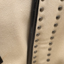 Load image into Gallery viewer, Valentino Garavani Atelier Bag 01 Metal Stitch Edition 2WAY Bag Beige/BlackWW0B0J97NIZ Canvas Leather Size Small