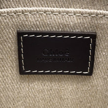 将图像加载到图库查看器中,Chloe Woody 2WAYBag Beige/BlackCHC22AP237I26 Canvas Leather Size Mini