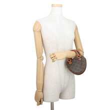 将图像加载到图库查看器中,CELINE Triomphe Heart 2WAY Bag Tan198222 PVC Leather