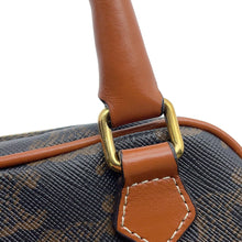 将图像加载到图库查看器中,CELINE Triomphe Heart 2WAY Bag Tan198222 PVC Leather