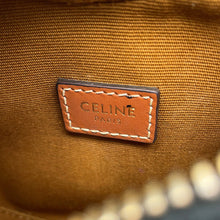将图像加载到图库查看器中,CELINE Triomphe Heart 2WAY Bag Tan198222 PVC Leather