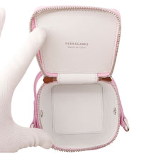 Load image into Gallery viewer, Ferragamo Micro Tote 2WAY Bag Pink220481 763886 Leather