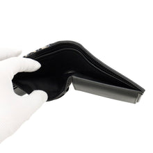 Load image into Gallery viewer, Dior saddle compact wallet Black/Beige2ADBC306YKS Canvas/Leather