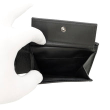 Load image into Gallery viewer, Dior saddle compact wallet Black/Beige2ADBC306YKS Canvas/Leather