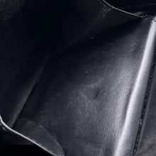 Load image into Gallery viewer, SAINT LAURENT PARIS Cassandra Logo Compact Wallet Black610193 Leather