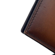 Load image into Gallery viewer, Berluti calligraphy money clip Brown Leather