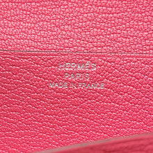 Load image into Gallery viewer, HERMES Bean Soufre Rose Azalee Chevre Myzore Goatskin