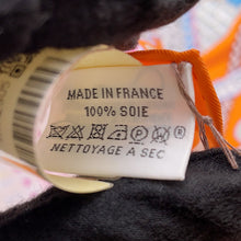 将图像加载到图库查看器中,HERMES Carre Super Silk Quest Size 90 Orange/Vert/Multicolor Silk100%