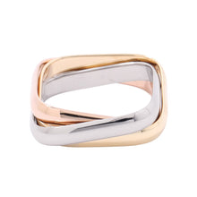 将图像加载到图库查看器中,CARTIER Trinity Cushion Ring Classic Model Size 61/#21 ClassicB4240661/B4240600 K18YG K18WG K18PG