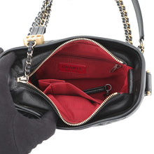 Load image into Gallery viewer, CHANEL Gabrielle de Chanel Hobo Bag Chain Shoulder Bag BlackA91810-Y61477-94305 Aged Calf Leather Size Small