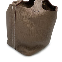 Load image into Gallery viewer, HERMES Picotin Lock Etoupe Taurillon Clemence Size PM