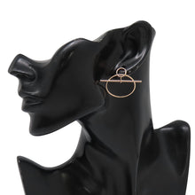 Load image into Gallery viewer, HERMES Echappee Loop Earrings Size PM 18K Pink Gold