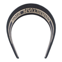 Load image into Gallery viewer, Dior Oblique headband Navy/White Canvas